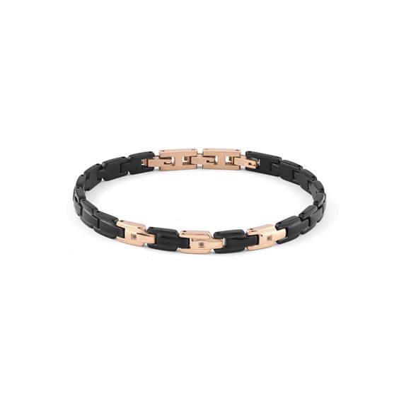 Bracciale Bliss Uomo Premiere in Acciaio Cubic Zirconia 20106433 - 20106433